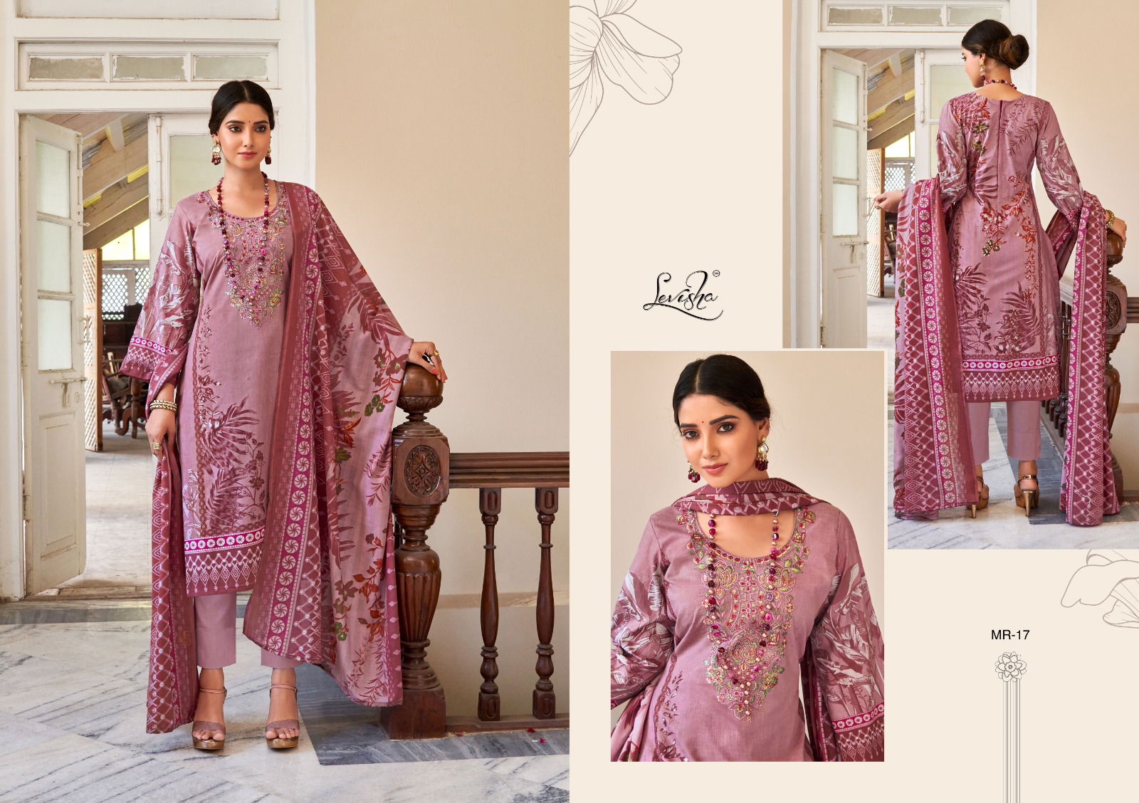 Mahiri By Levisha Pakistani Dress Material Catalog